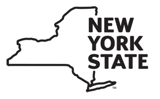 New York State logo.