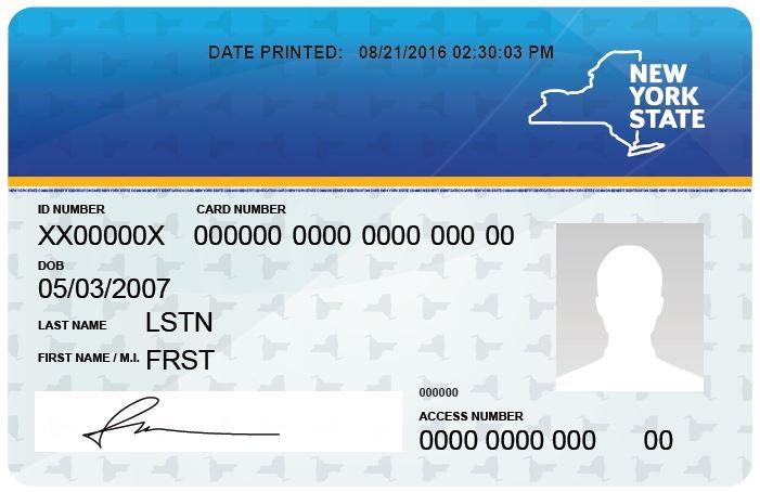 New York State Common Benefit Identification Card